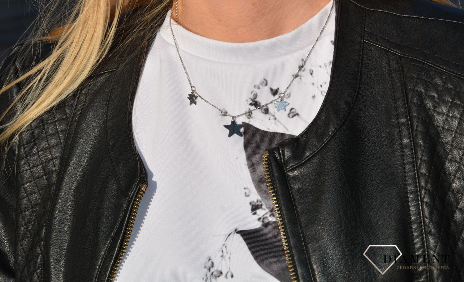 Naszyjnik srebrny damski celebrytka gwiazdki srebro rodowane C RM 20416 075 ✓Srebrne Naszyjniki Damskie w Sklepie z Biżuterią zegarki-diament.pl✓Piękne i Eleganckie Naszyjniki dla Kobiet✓Prawdziw1.jpg